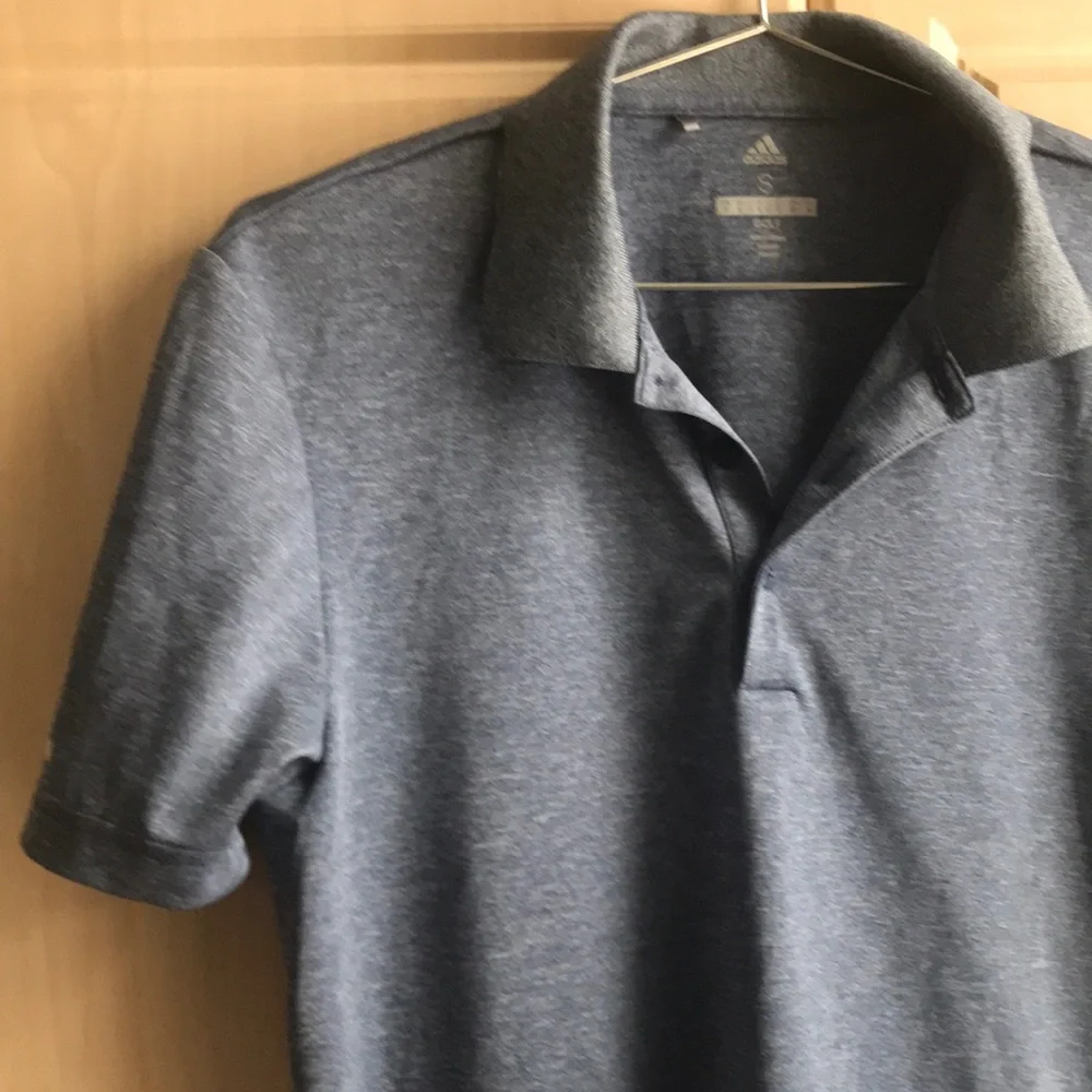 ADIDAS golf shirt small nearly new